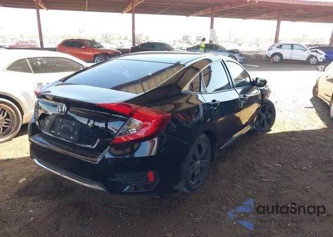 2019 Honda Civic Lx из США, поврежденный, VIN 2HGFC2F62KH530849